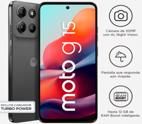 MOTOROLA G15 4+256GB